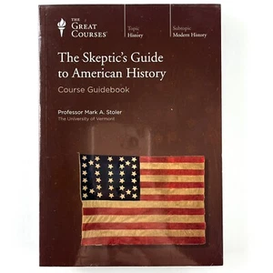 The Great Courses: The Skeptic's Guide to American History 4 DVD + Guide Book - Picture 1 of 3