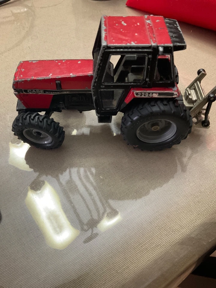 "Tractor de juguete Ertl Case International vintage de 6"" de longitud" Foto 1 de 4