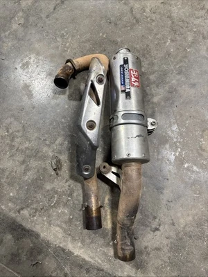 suzuki ltz 400 Exhaust Yoshimura Off Road Full Exhaust With Header Pipe Muffler  - Image 1 of 4
