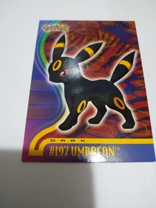 Umbreon 197 Topps 2001 Johto League Champions Rare Pokémon Card Glossy - Picture 1 of 12
