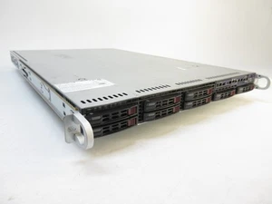 SuperMicro 119-7 / 1026T-6RF+ - 1RU Server, 2x Xeon E5620 2.40 GHz, 8x 500GB HDD - Picture 1 of 10