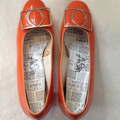 De colección (Raro) Air Step "8" ~ Como Roger Vivier; Charol Premium, Avant Garde Foto 1 de 4