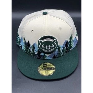 New Era Chicago Cubs Outdoor Collection 59FIFTY Fitted Hat Cap Size 7 3/8 - Picture 1 of 17