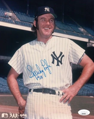 Sparky Lyle Signed Autographed 8X10 Photo Vintage New York Yankees JSA AH03363 - Image 1 of 2