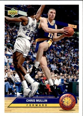 1992-93 Upper Deck McDonald's #P14 Chris Mullin - Image 1 of 2