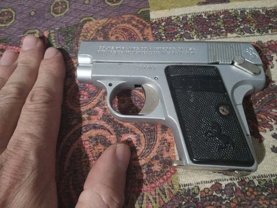 007 Lupin The Third Gangster Toy Gun Prop Replica  Non Firing Christmas - Immagine 1 di 4