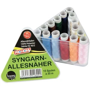 Syngarn-Allesnäher 15 Spulen 30m - div. Farben Nähgarn Garn Nähen Allesnähfaden - Bild 1 von 8