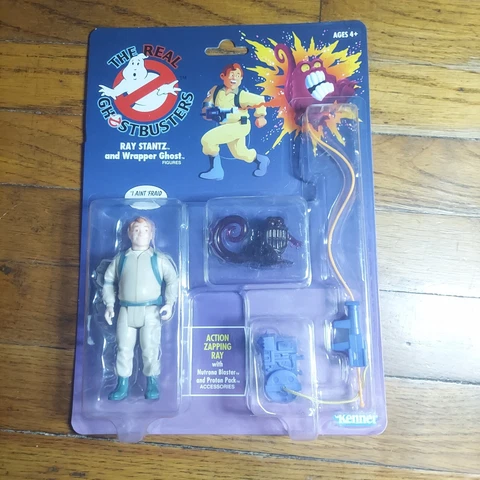 2020 REAL GHOSTBUSTERS RAY STANTZ WRAPPER GHOST CARDED ACTION FIGURE Cover