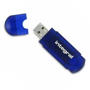 Integral Evo USB 2.0 Flash Drive 64GB - Blue INFD64GBEVOBL - Picture 1 of 2