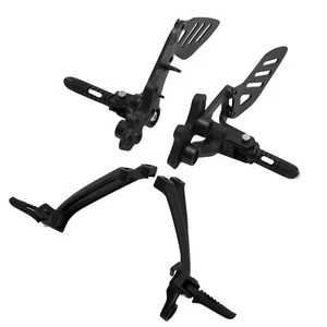 Front Rear Foot Pegs Bracket Kits Fit For Suzuki GSXR600 / GSXR750 2008-2010 - Picture 1 of 12