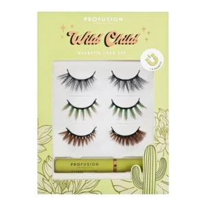 magnet lashes Profusion Cosmetics Desert Sage 3 Pack Magnetic Eyelashes - Picture 1 of 6