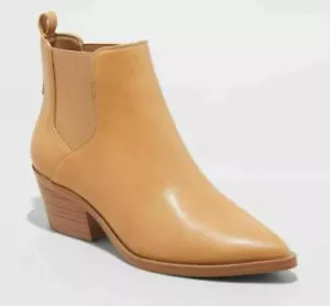 Women's Rosemary Chelsea Boots Camel - Universal Thread - CHOOSE SIZE - Picture 1 of 3