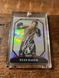 Ryan Bader Signed Topps Finest Card Psa Dna Coa Autographed UFC - Picture 1 of 3