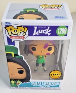 Funko Pop! ~ 1289 Sam As Leprechaun *Chase* ~ Suerte ~ ¡Pop! Películas ~ con protector - Imagen 1 de 7