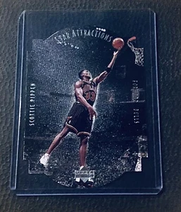 1997-98 Upper Deck Scottie Pippen Star Attractions Die Cut SP Insert #SA19 Bulls - Picture 1 of 2