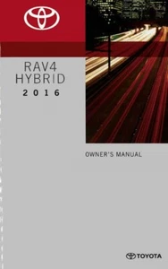2016 Toyota RAV4 HYBRID Owners Manual User Guide - Picture 1 of 1