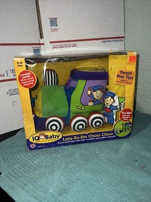IQ Baby Lots-to-do Choo-Choo Vintage Small World Toys  Age 0-36 Months - Image 1 of 4