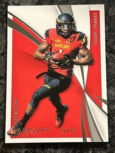 2021 Panini Immaculate - Stefon Diggs - BASE CARD /99 - Texans - Maryland - Picture 1 of 2