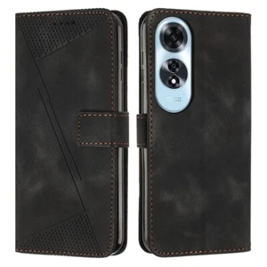 For OPPO A60 4G Dream Triangle Leather Phone Case with Lanyard cover shell - Photo 1 sur 2