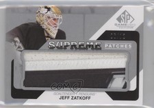 2014-15 SP Game Used Supreme Patch /12 Jeff Zatkoff #PA-JZ Patch