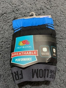 3pack Fruit of the Loom Boy's Breathable Performance Sport Boxer Briefs,L(14-16 - Picture 1 of 7