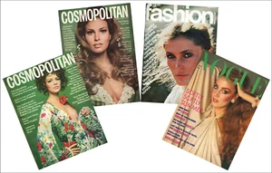 4 Revistas de Moda Miniatura 'años 70' Muñeca Barbie Blythe Talla 1:6 Escala de Juego  - Imagen 1 de 1