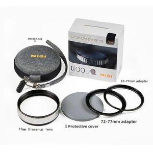 NiSi Close Up Lens Kit 77mm (with 67 and 72mm adaptors) Macro lens amplifier - Picture 1 of 9
