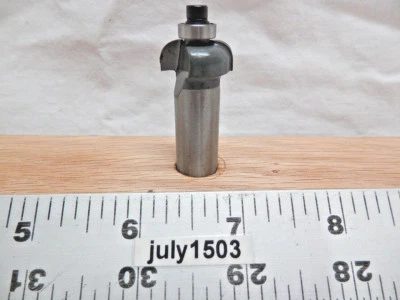 (1) NUEVA MLCS 3/16" Radio Cuba Punta Carburo Router Bit 1/2" Vástago n4 Foto 1 de 4
