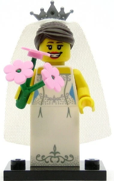 LEGO Minifigures Series 7 Bride (Genuine) - Image 1 of 1