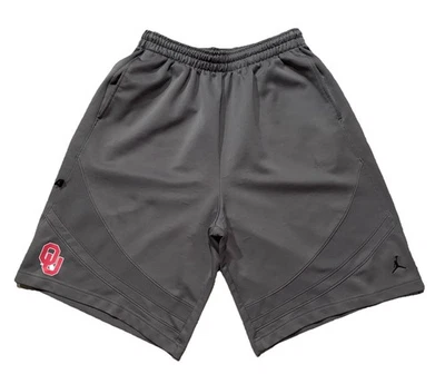 Nike Jordan Oklahoma Sooners Basketball Shorts. Gray. Mens XL. NCAA. - Image 1 of 4