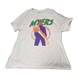 Official Michael Meyers T-Shirt Halloween Movie Colorful Meyers White Cotton XL - Picture 1 of 4