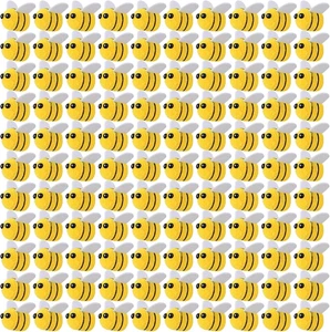 Felt Bees Bulk Craft Ball Bees Cute Plush Bees for Crafts DIY Baby Shower Gender - Picture 1 of 12