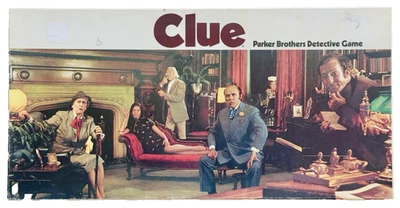 Juego de mesa vintage 1972 CLUE COMPLETO Parker Brothers Detective Classic Foto 1 de 4
