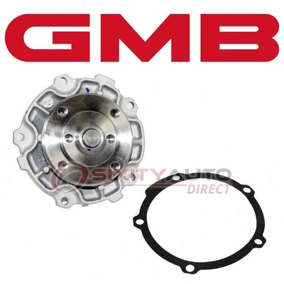 GMB Water Pump for 1987-1988 Cadillac Cimarron 2.8L V6 - Coolant Antifreeze jf - Image 1 of 4