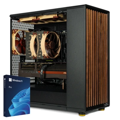 Noctua Gaming PC AMD Ryzen 9-7-5 I Nvidia RTX 5080 I 1-4TB SSD I 32-64GB - Image 1 of 4