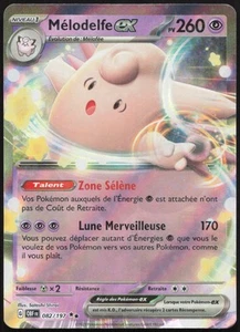 Carte Pokémon Mélodelfe-ex 082/197 Flammes Obsidiennes Français - Picture 1 of 2