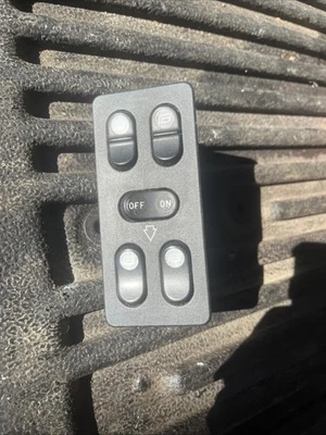 Conjunto de interruptor de ventana eléctrica maestro SWF convertible clásico Saab 900 1986-1990 Foto 1 de 3