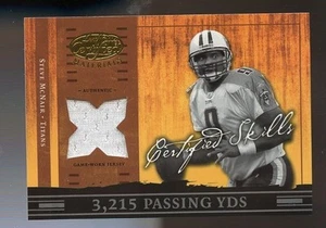 2004 LEAF CERTIFIED STEVE MCNAIR JERSEY #89/175 - Picture 1 of 1