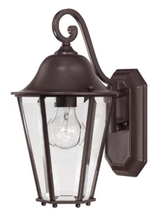 Savoy House 5-6211-13 English Bronze One Light Wall Lantern NEW Open Box - Picture 1 of 7