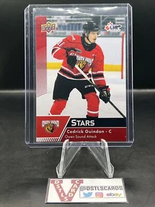 22-23 CHL - CEDRICK GUINDON STAR NOVATOS ROJO #342 Owen Sound Attack - Imagen 1 de 3