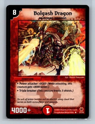 Duel Masters TCG - Bolgash Dragon 37/55 - Survivors the Megapocalypse - Image 1 of 2