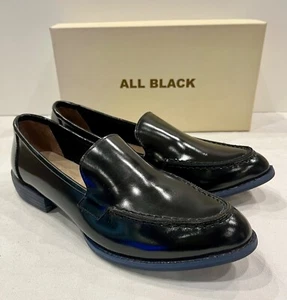 [New with Defects], All Black, Loaferman, Women's Loafer, Black, Size:8.5, BOX - Picture 1 of 9