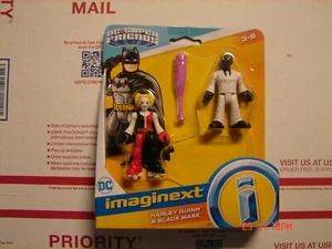 Imaginext Harley Quinn & Black Mask.NIP. VHTF. - Picture 1 of 2