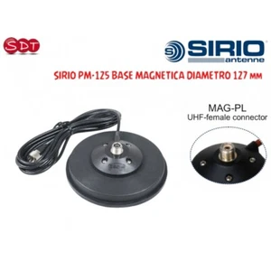 SIRIO PM-125 PL BASE MAGNETICA DIAMETRO 127 mm - Zdjęcie 1 z 3