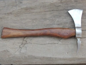 Hand Forged Viking Style Tomahawk Axe with Spike - Picture 1 of 5