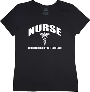 Ladies t-shirt nurse nursing gift funny saying design women's tee shirt - Picture 1 of 1