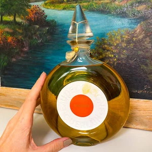 Guerlain Shalimar HUGE 16 oz Sealed Eau de Cologne Vintage Perfume Glass Stopper - Picture 1 of 8