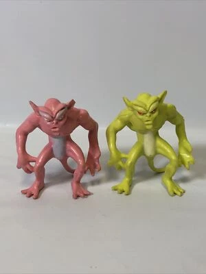 Figuras de ação vintage 1984 Blackstar rosa e verde alien demônio por Galoob - Imagem 1 de 4