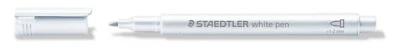 STAEDTLER 8323-0 metallic pen Marker weiß 1-2 mm Lackmarker Layoutmarker NEU&OVP - Bild 1 von 4
