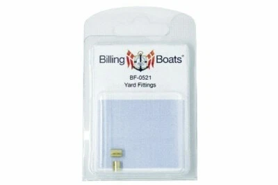 Brass Fittings - 4X7Mm - Pack Of 2 Pieces - BILLING BOATS - BF0521 - Image 1 of 3